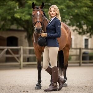 Banana Republic adelpha Brown Riding Boots